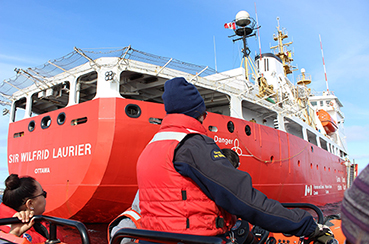 POLAR Staff Tour Coast-Guard Icebreaker