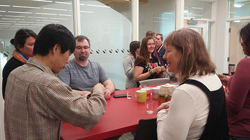 Japanese tea service in Cambridge Bay