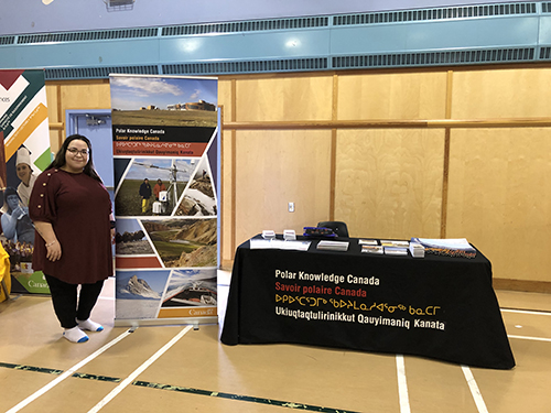 Chanese in Cape Dorset, Nunavut at the Sam Pudlat Elementary School