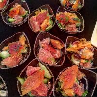 Arctic Char Appetizer / Hors-d’œuvre pour omble chevalier  